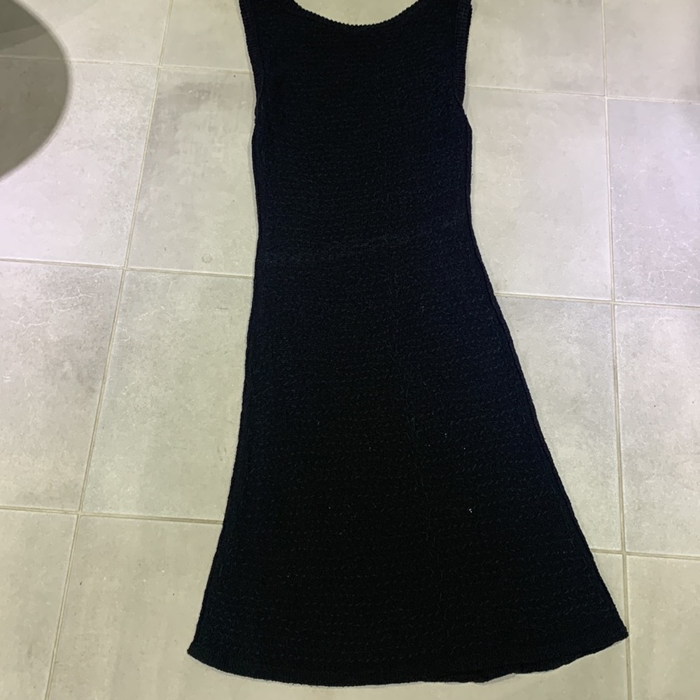 Like 🆕🌸VTG 90’ Beautiful Hand Sewn Sequins Little Black Dress - Picture 16 of 17